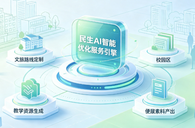 浦江县AI普惠赋能民生服务 智能优化技术升级大众生活服务体验