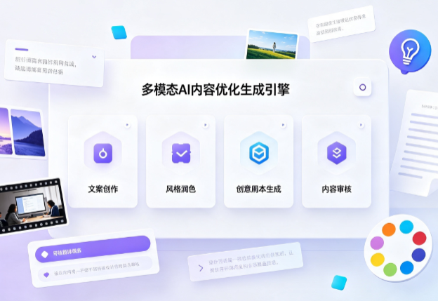 浦江县AI智能内容优化创新 多模态生成技术丰富数字内容创作生态