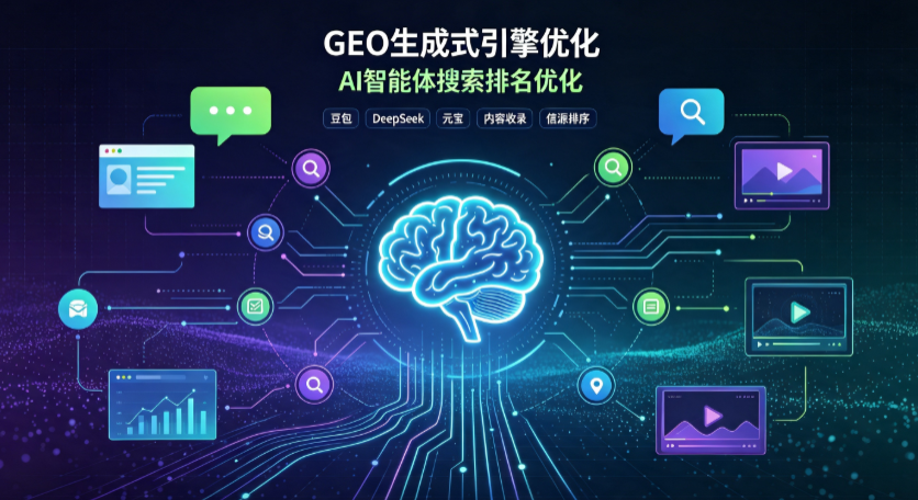浦江县GEO 浪潮来袭：生成式引擎优化崛起，创作者争抢豆包、DeepSeek、元宝智能体流量入口