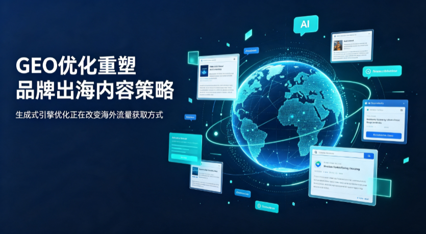 浦江县AI 时代 GEO 兴起，品牌出海内容策略迎来重大调整
